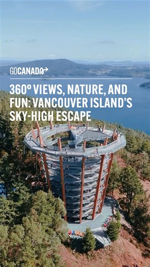 Go Canada on Instagram: "Take your adventure to new heights at the Malahat SkyWalk ⁠ ⁠ Just 35 minutes from Victoria, BC, this breathtaking attraction offers stunning 360° views of the Salish Sea, majestic coastal forests, and even Mount Baker on clear days. ⁠ ⁠ Start your journey with a peaceful stroll through a lush forest trail before ascending the incredible 10-story spiral ramp to the sky-high viewing platform. Fully accessible and perfect for all ages, this experience is as inclusive as it