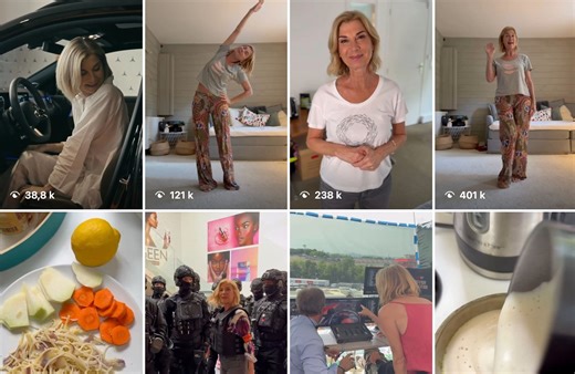 Michèle Laroque, 64 ans, nouvelle coach sur Instagram : pourquoi on a envie de la suivre - Elle