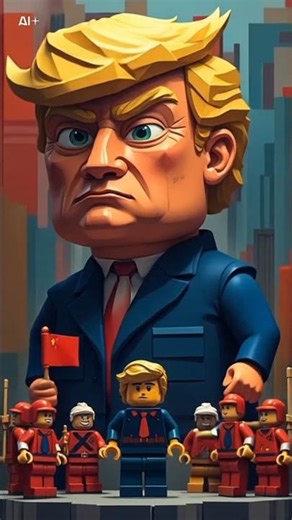 Trump Lego Army Rise💂🐸 #shorts