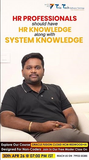 👉 Become Oracle Fusion HCM Training 🚀 Future of HR Technology & High Demand Career in 2026 Skills🚀