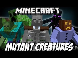 Mutant Creatures mod in Minecraft PE Download
