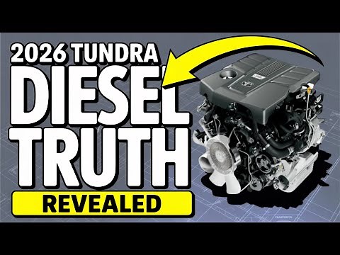Toyota's NEW 2026 Tundra Engine SPECS REVEALED – Diesel Power!