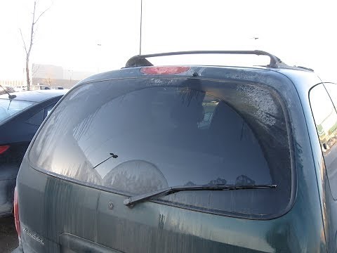 test and replace rear window wiper motor (Ford Windstar)