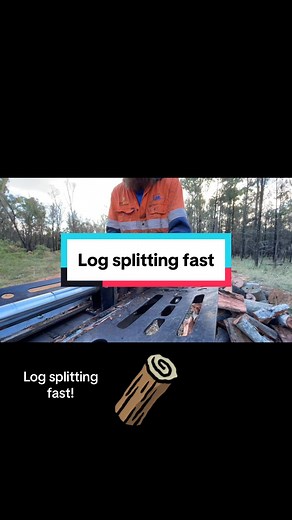 #firewood #ironbark #australianironbark #logsplitter #logsplittermachine #wood