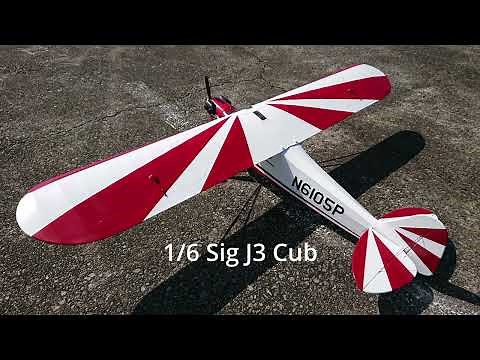 Sig 1/6 J3 Cub kit build
