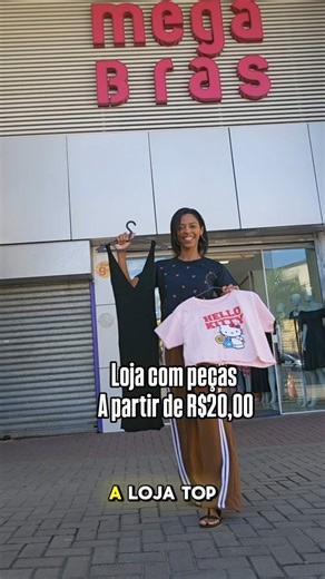 achados por Nova Iguaçu /Caroline Braga on Instagram: "A loja @lojatop20lr chegou na expansão do mega bras, com peças a partir de R$20,00. *Atacado e varejo * sempre com novidades * trabalha com perfumes a R$20,00 * tênis apartir de R$55,00 📱(21) 98143-2008 Já aproveita e garanta seu look novo. . . . . . . #dicadodia #megabras #top20 #lojaroupas #modablogueira #modafeminina"