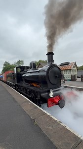 First Steam in Motion 🚂 The first train of the Gala is on the move! After months of planning and prep, the tracks are alive with steam once again. Who’s ready for the full spectacle this weekend? | Embsay & Bolton Abbey Steam Railway