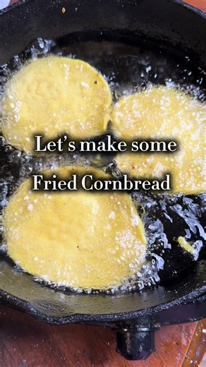 Fried Cornbread Recipe from Scratch