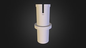 Automoblox Replacement Axle - 3D model by 3dindustries