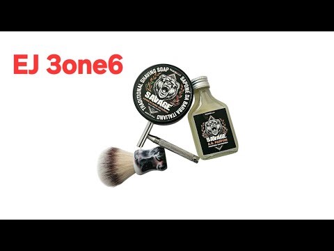 Edwin Jagger 3one6 Safety Razor. The Goodfellas Smile Savage Shaving Soap. And call from the police