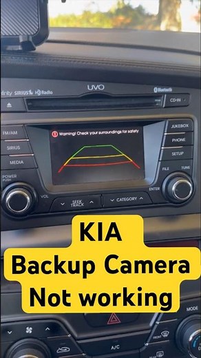 Kia Optima backup camera not working fix. #shorts #kia #reversecamera #fix #mechanic #viral