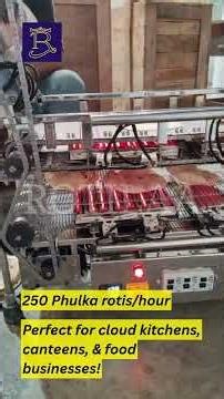 The Smallest Commercial Roti Maker | Rotilaa Amaze-E (250 Rotis/Hr) #roti