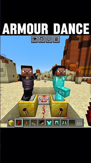 Minecraft Armor Stand Dance Tutorial! (Easy Redstone) ✨