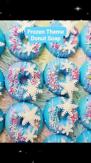 1.3K views · 55 reactions | Frozen Theme Donut Soap❄️❄️ #frozen #frozentheme #frozenthemeparty #elsa #letitgo #letitgofrozen #souvenirsandgiveaways #birthdaysouvenir #birthdaygirl | The Gift Fairy | Facebook
