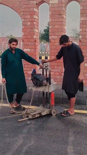 Coring of Asphalt wearing course