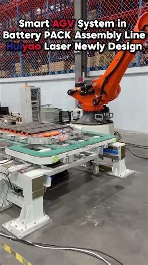 Prismatic Battery Module & PACK AGV Assembly Line – Smart Manufacturing for BESS & EV