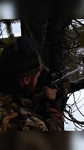 Sniper long range perfect shot #blackwolf #hunting #chasse #wildlife #nature