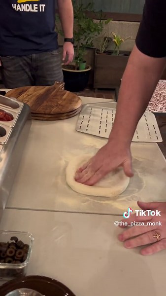 Italian Man Cooking Pizza in Backyard | The Pizza Monk