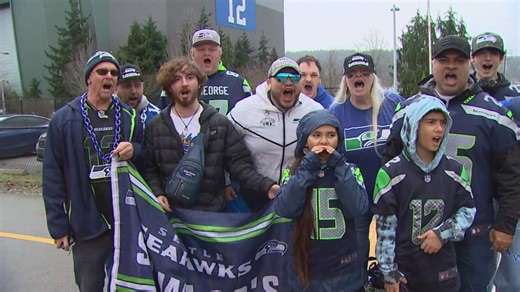 Fans send off Seahawks from VMAC