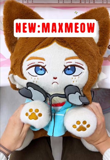 Max meow is here!#max #maxmayfield #maxedit #st5 #plushshop