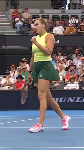 WTA on Instagram: "That Sabalenka precision 😮‍💨 @arynasabalenka | #BrisbaneTennis"