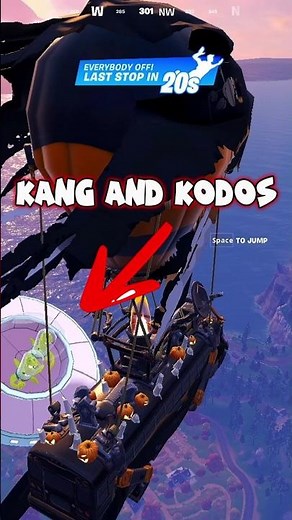 Kang and Kodos (from Simpsons) in Fortnite