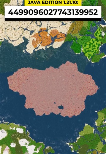 Minecraft seed with giant mushroom island near spawn