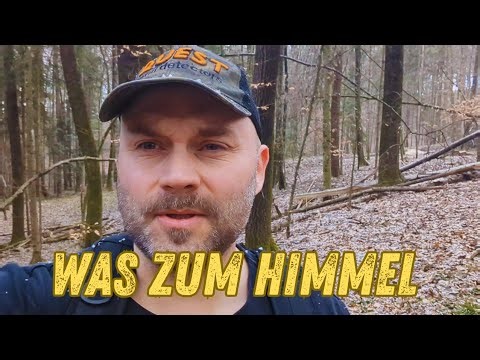 Extreme metal detecting in the forest