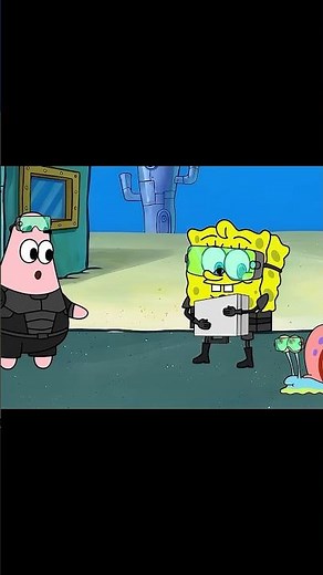 SpongeBob and Patrick became Secret Agents! 🤣 Part 2 #spongebob #spongebobsquarepants #animation