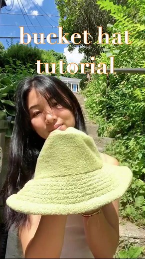 bucket hat tutorial that y’all asked for :) #sewing #tutorial #diy #thrift #thriftflip #fashion #nextinfashion #outfits #outfitinspo #haul #tryon