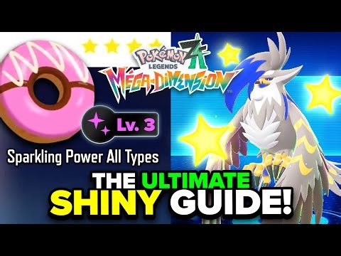 4 EASY SHINY HUNTING METHODS in Pokemon Mega Dimension DLC!