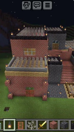Minecraft Duo House #shorts #trending #minecraft #gaming #viral #video #two hour #youtube shorts