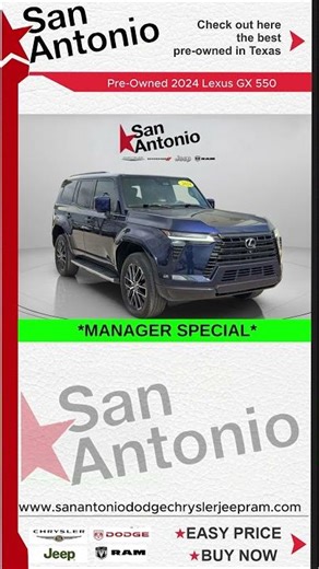 Pre-Owned 2024 Lexus GX 550 Premium+ With Navigation & 4WD