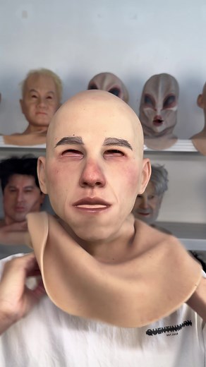Magic Silicone Mask Unmask Disguise for Cosplay