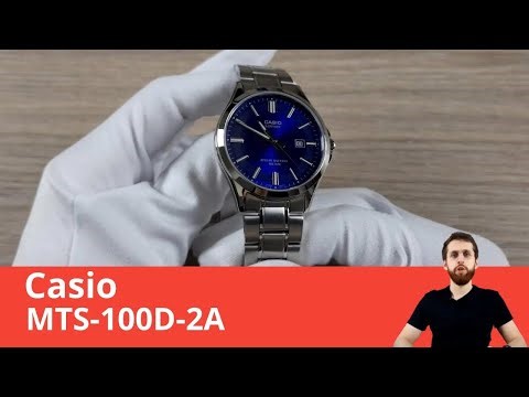 Casio MTS-100D-2A / Watch Review / Unboxing