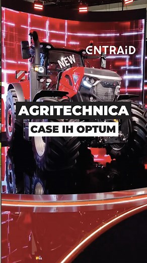 Voici le Case IH Optum en direct du salon Agritechnica ! ✨🚜 #agriculture #caseih #optum #tracteur #agritechnica | Entraid