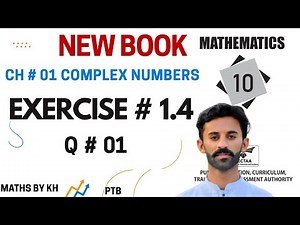 10th Class Math New Book 2026 || Chapter 1 Exercise 1.4 || Question 1