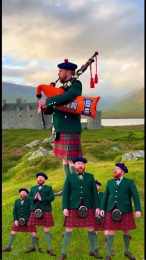 😂🪈 Scotland invented a new instrument again #shorts