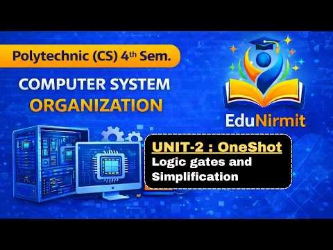 🔥UNIT - 2 || OneShot || Computer System Organization || CS 4th Semester ⁨@EduNirmit