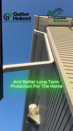 6 Inch Seamless Gutter Installation | Better Water Flow for Heavy Rain