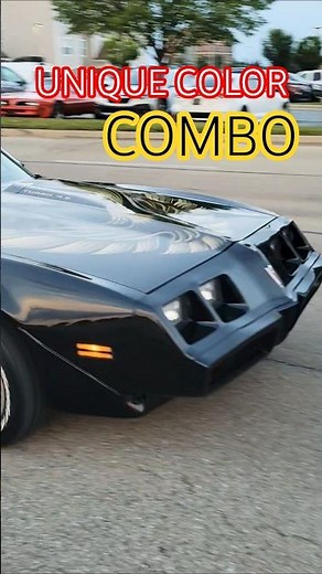 🦅 This 1980 Turbo Trans Am has a Unique Exterior/Interior Color Combo 🎨 #pontiac #firebird