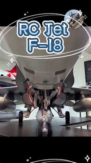 Do you like this scale rc jet f18? #rcjet #rcplane #rcaircraft #rc #hobby #turbinejet