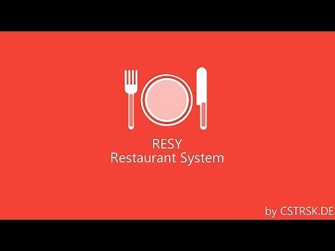 RESY - Restaurant System for Windows 10 UWP