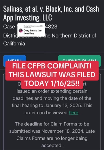 Cash App Lawsuit Update: Filing CFPB Complaints