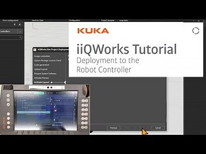KUKA iiQWorks: Deployment to the Robot Controller
