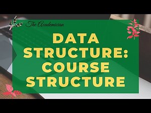 [DS 1] Data structure: Course structure