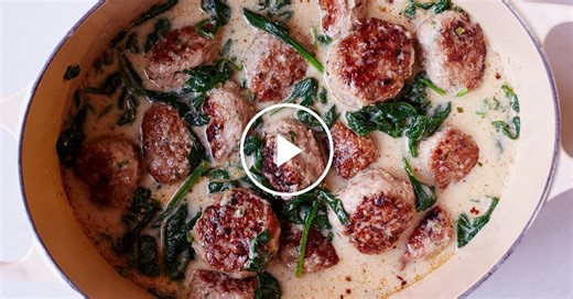 Thai-Inspired Chicken Meatball Soup