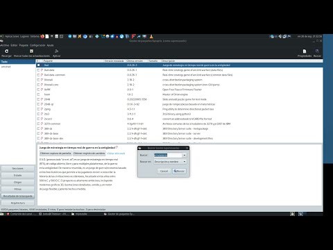 Instalacion y uso de Synaptic en Debian Linux