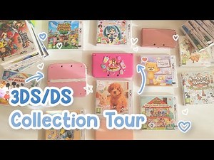 3DS/DS Collection Tour 🌸50+ Games 💐 Cutest Games for 3DS🤍 2022 Game Collection