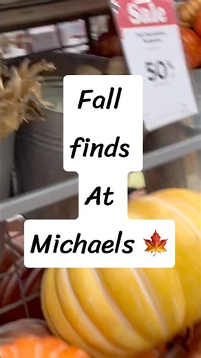 Michaels Fall Finds 🧡 #fallvibes #fallshopping #fallshorts #shoppingtime #shortsyoutube